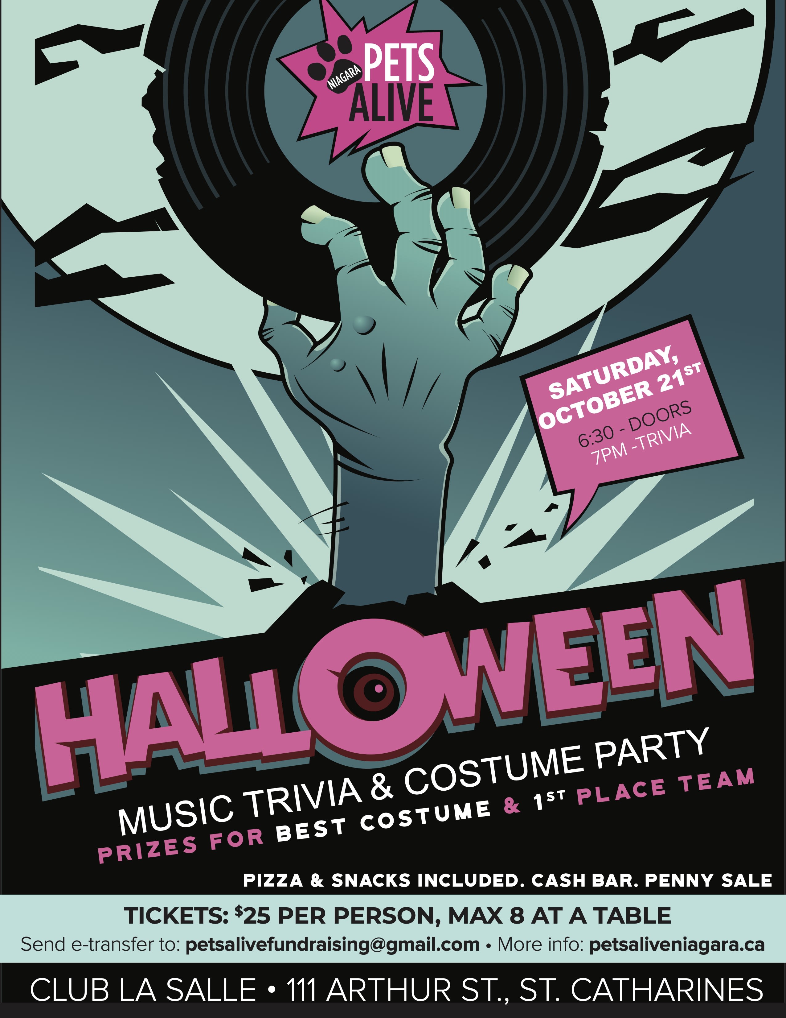 Halloween Music Trivia & Costume Party