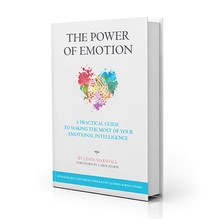 The Power of Emotion Book,  by author Linda Marshall, Black Friday & Cyber Monday Sale