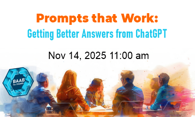 BAAB for stagersNov 14