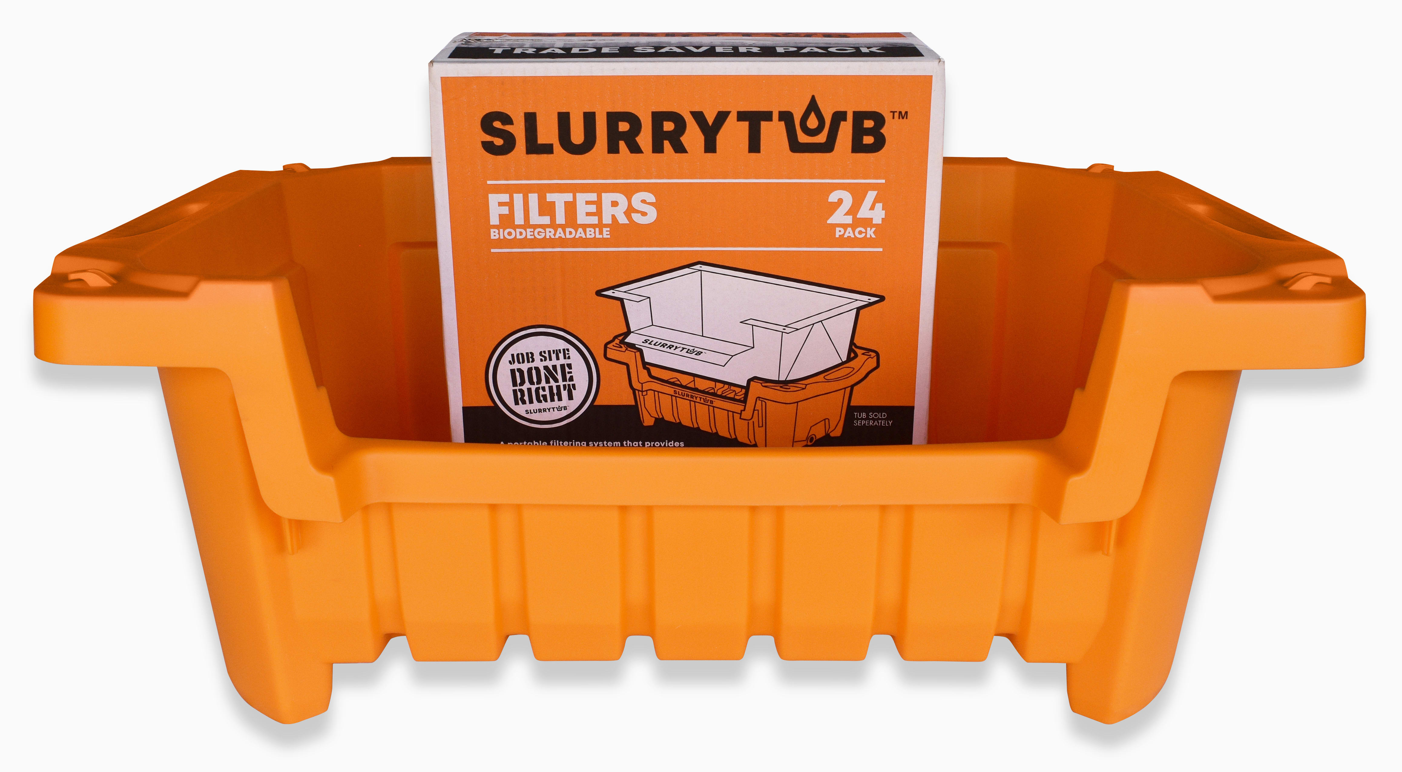 Slurrytub and product filter box.