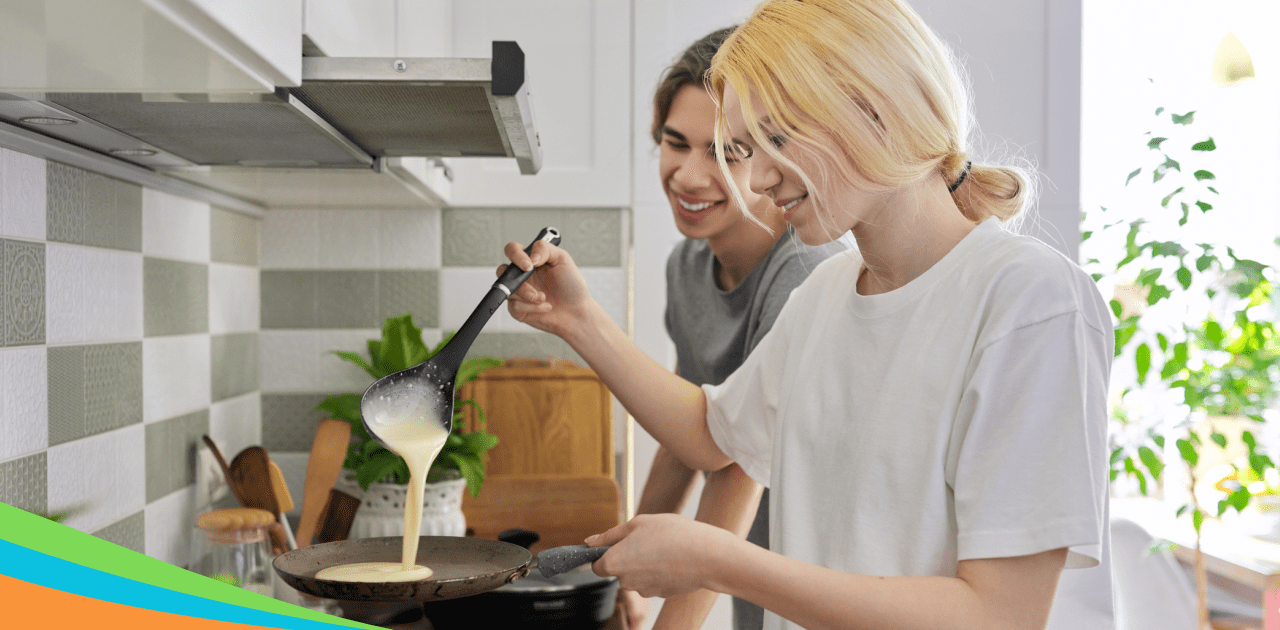 empowerment studio - teens cooking